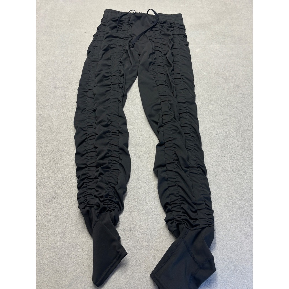 Agogie +20 Wearable Resistance Training Pants Black Ruched Mens Large